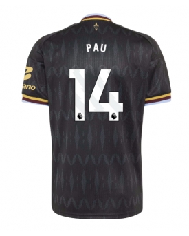 Aston Villa Pau Torres #14 Maglia Gara Trasferta Repliche 2026-27 Maniche Corte